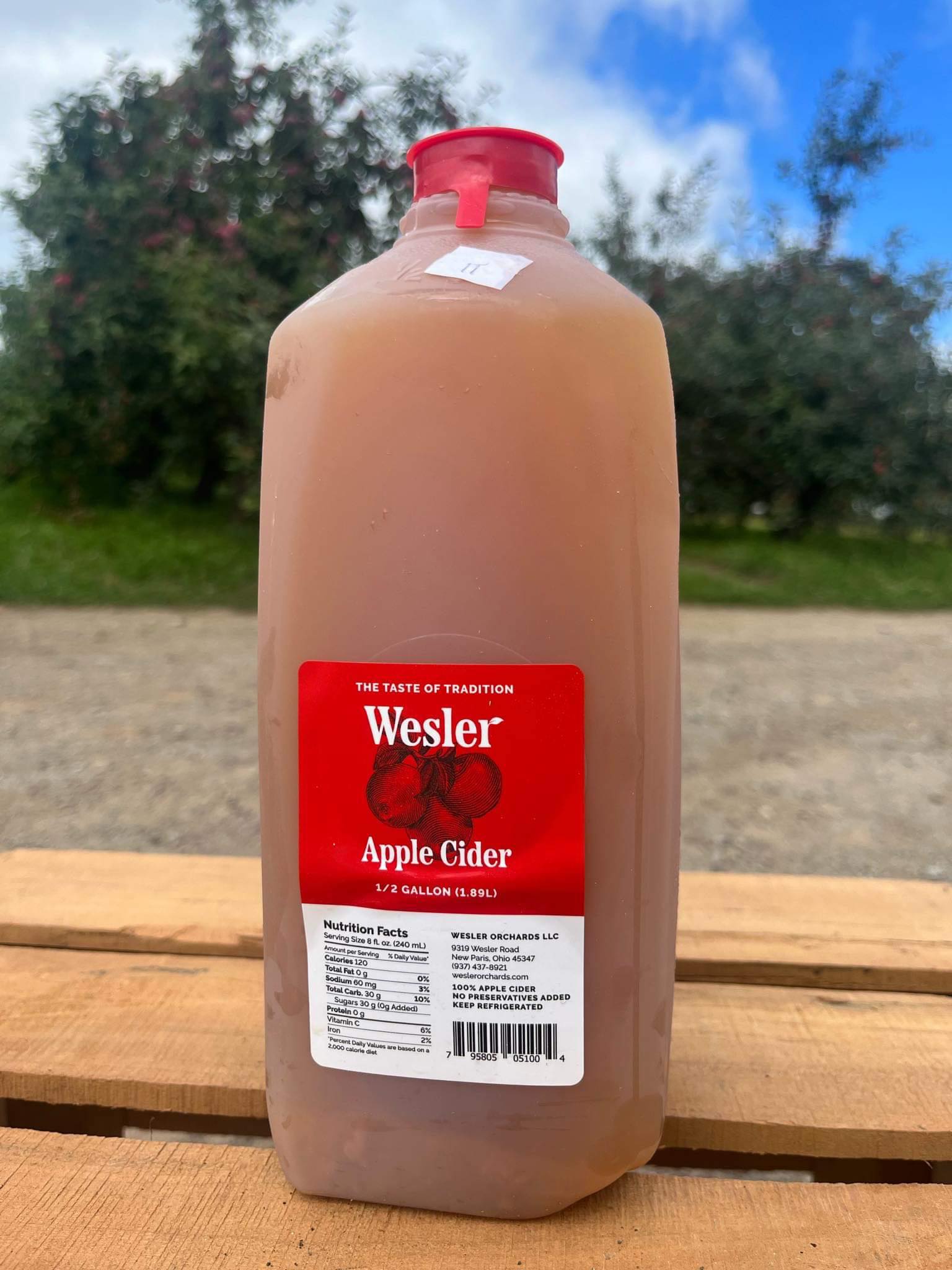 Half Gallon Cider Jug